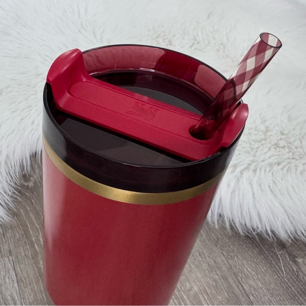 ❤️❤️‍🔥STANLEY 40 OZ. LIMITED EDITION Scarlet Tinsel Tumbler♦️ - Picture 12 of 12